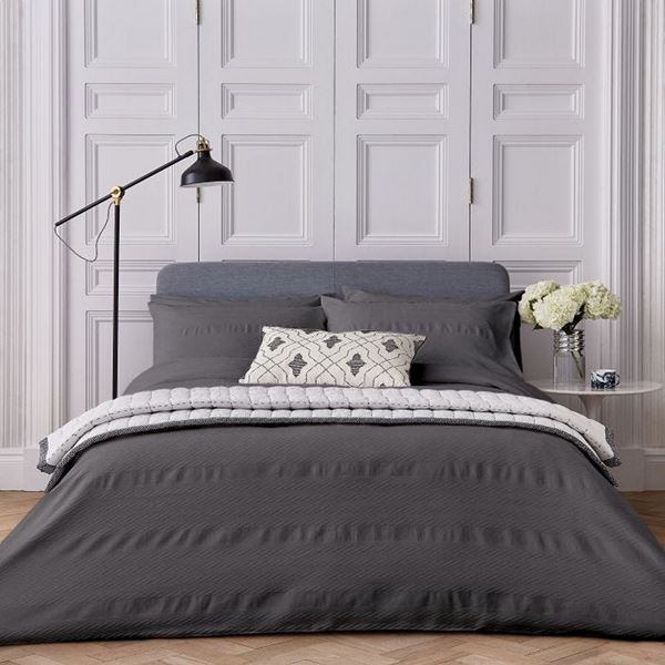 Kenza Bedding - Carbon